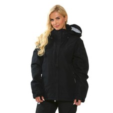 Chaqueta Negro Serenity Snow para damas